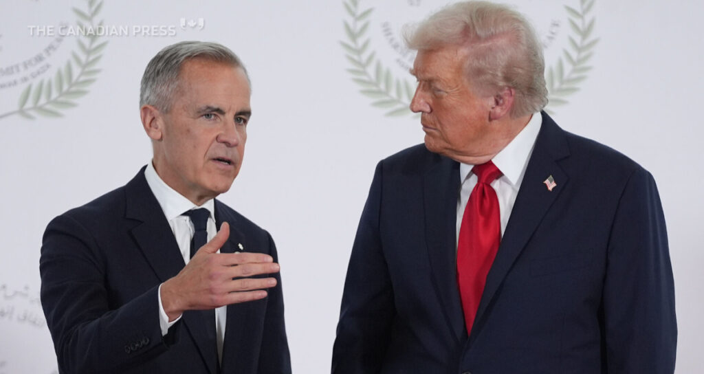 Gordie Howe International Bridge linking Canada and the United States amid trade dispute