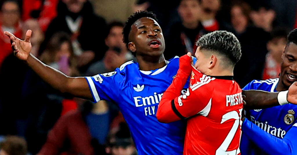 Gianluca Prestianni Takes Immediate Action Following Incident With Vini Jr