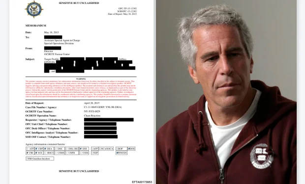 Newly Released DEA Document Raises Questions About Jeffrey Epstein Investigation